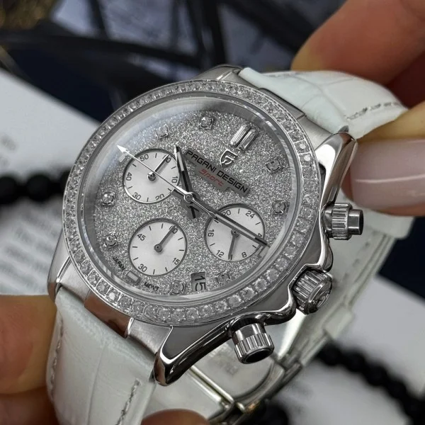 Жіночий годинник Pagani Design PD-1730 Silver-White S фото 5